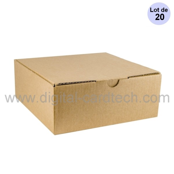 boîte en carton simple kraft