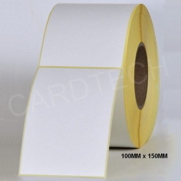étiquettes en papier thermique 100mm 150mm