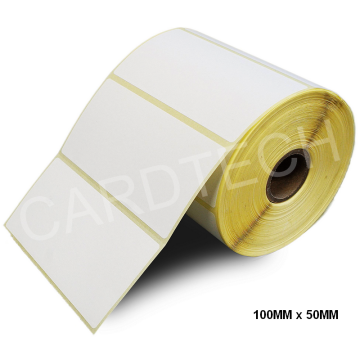 étiquettes en papier thermique 100mm 50mm