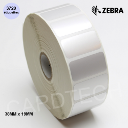 étiquettes zebra z-ultimate 3000t 38mm 19mm